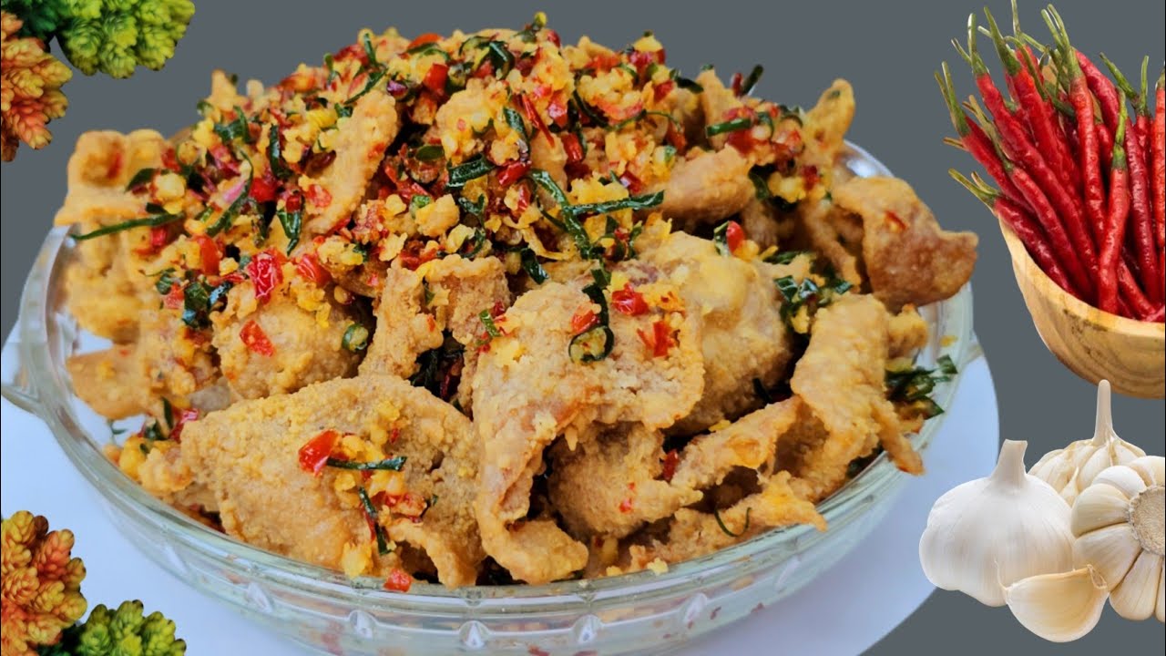 Kulit Ayam Cabe Garam