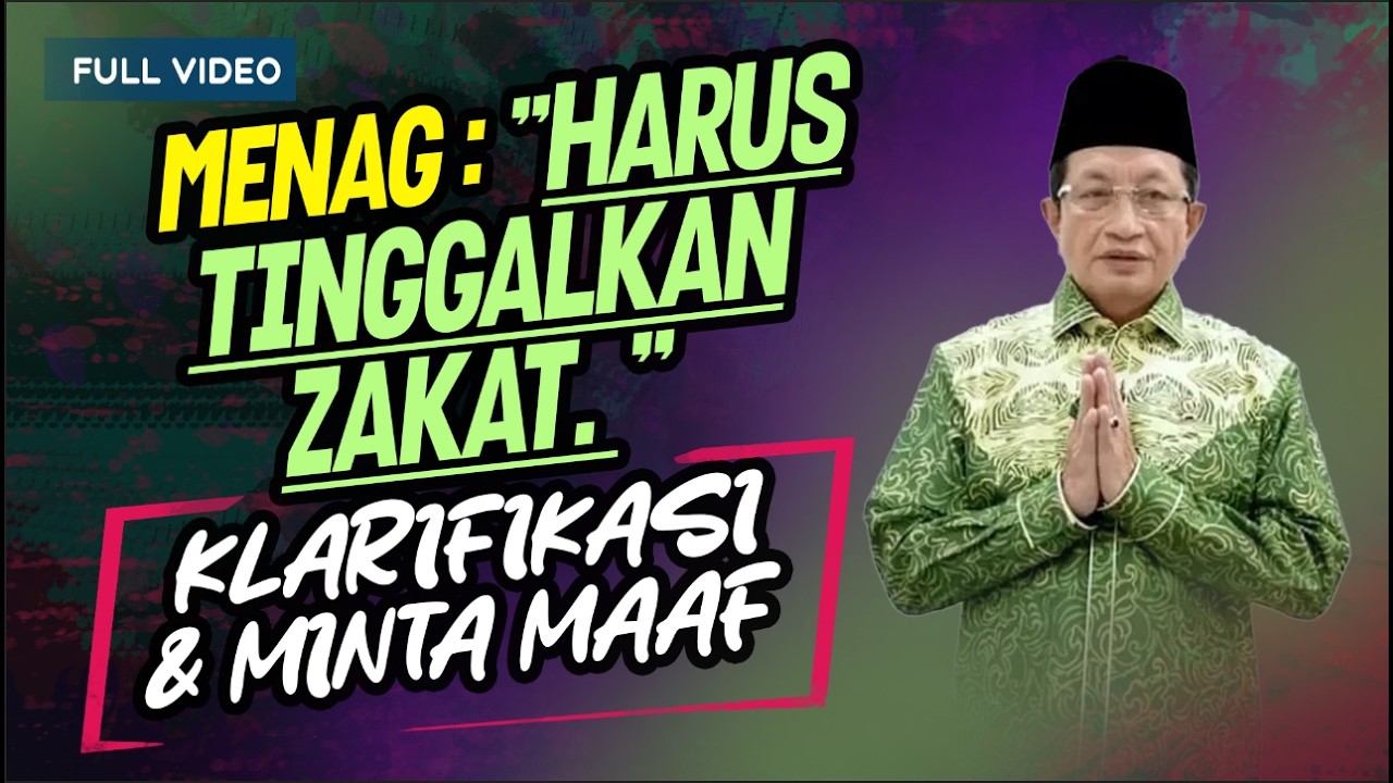 Polemik Pernyataan Zakat