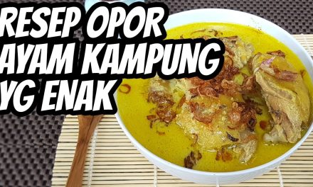 Cara Mudah Membuat Opor Ayam Kampung Empuk Dan Lezat