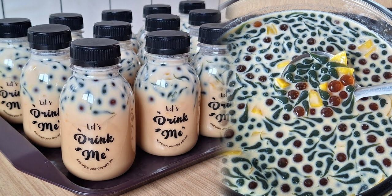 Segarnya Cendol Kecebong Santan Gula Aren Buat Nagih