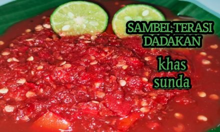 Kumpulan 7 Resep Sambal Terasi Sunda Paling Awet