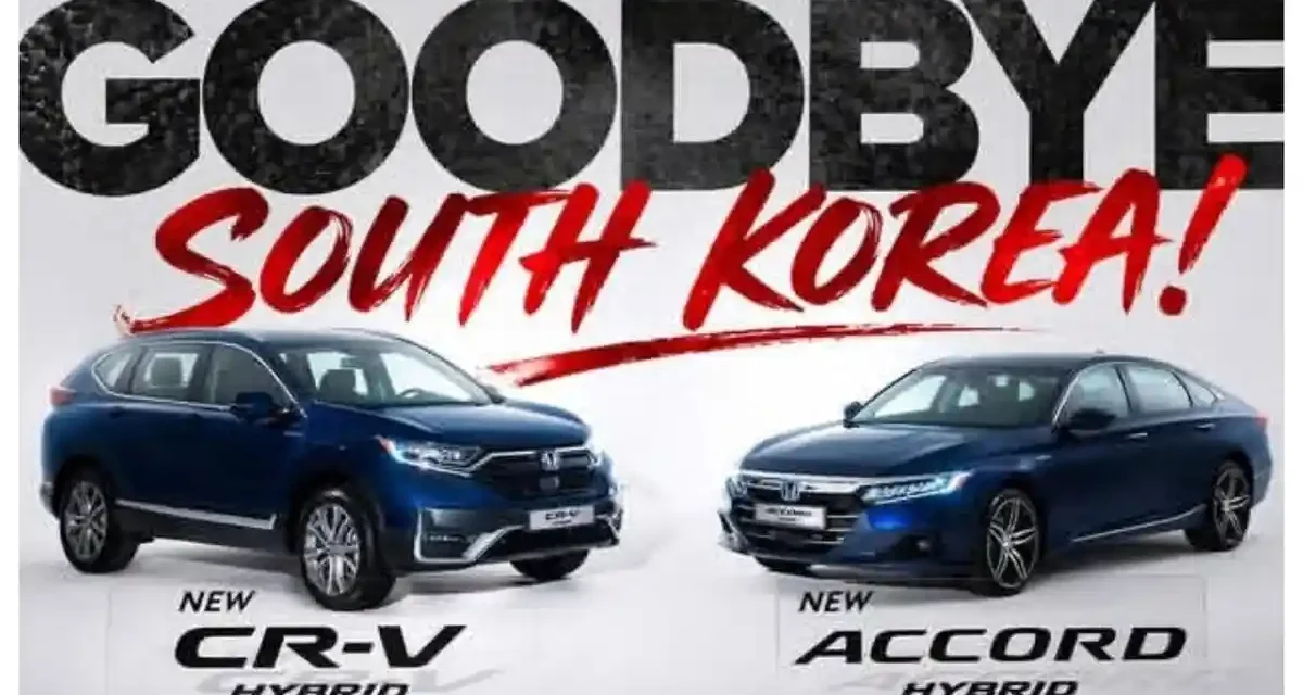 Honda Tinggalkan Pasar Mobil Korsel, Fokus Ke Sepeda Motor