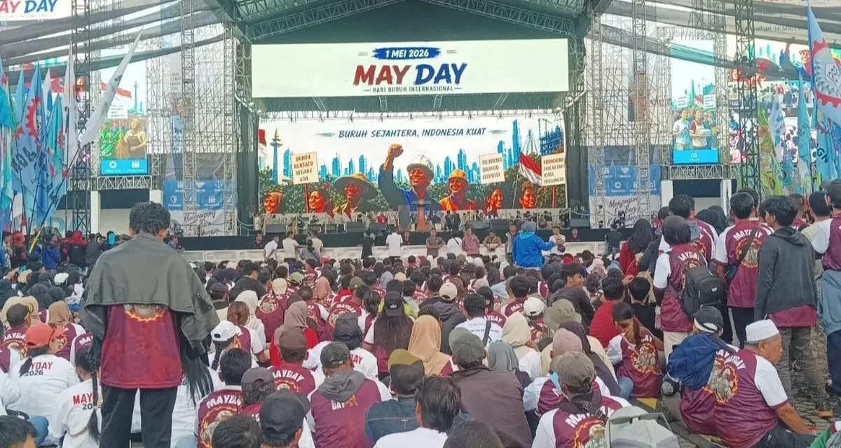 Monas Jadi Pusat Keramaian May Day Fiesta 2026