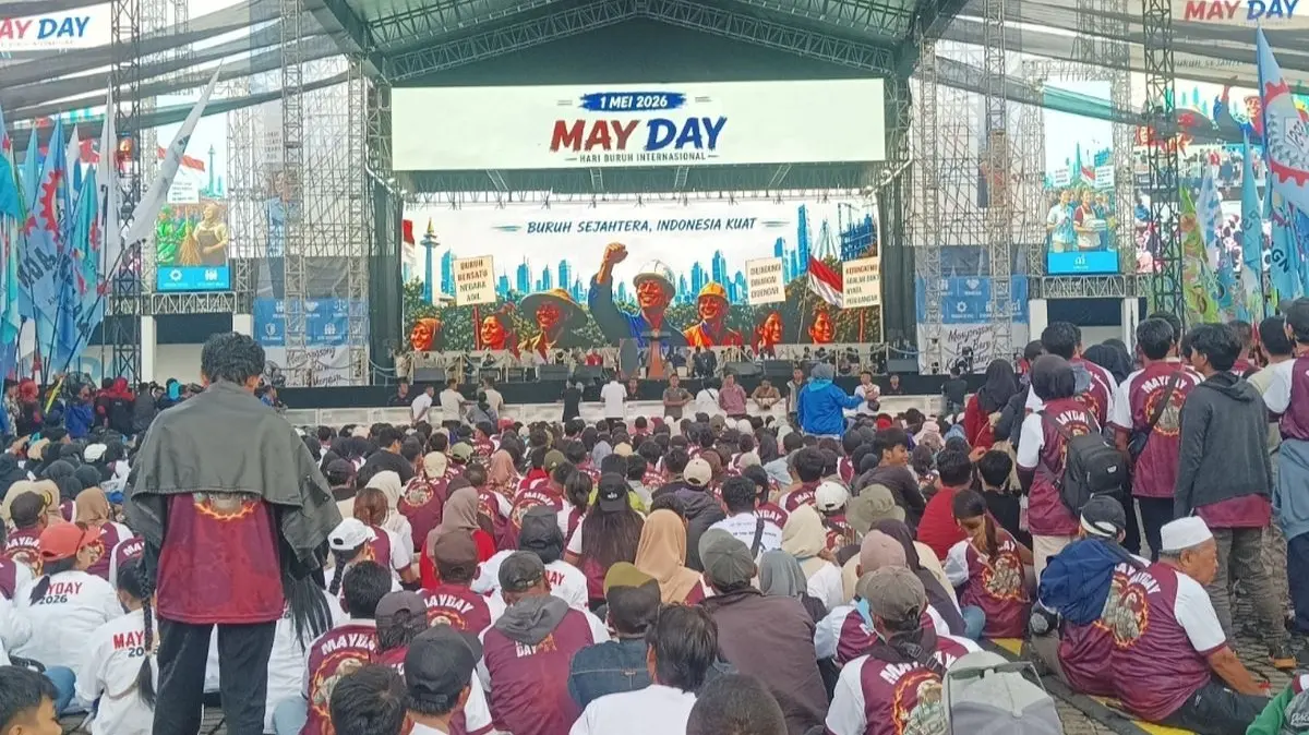 Monas Jadi Pusat Keramaian