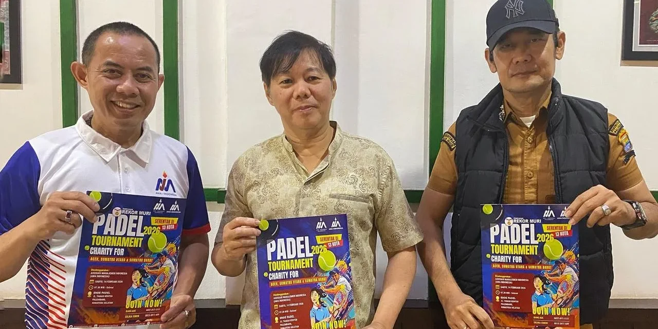 Solidaritas Lewat Olahraga, Turnamen Padel Amal 13 Kota Viral