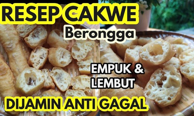 Resep Cakwe Empuk Berongga, Renyah Di Luar Kosong Di Dalam