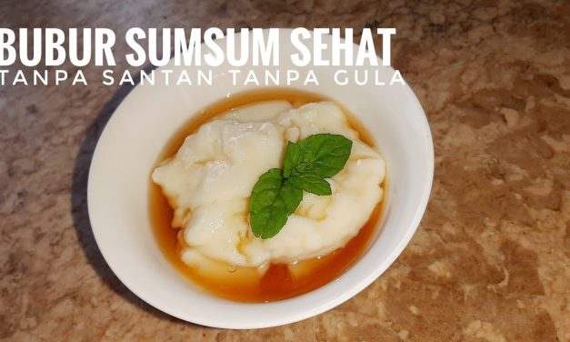 Bubur Sumsum Sehat Tanpa Santan, Rasanya Tetap Mantap