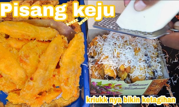 Pisang Keju Miliki Kombinasi Tekstur Lembut Gurih Dan Renyah