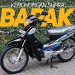 Motor Supra Bapak Emang Gaada Lawanya Brek, Gas Parah Bro