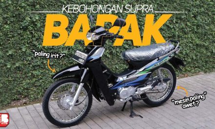 Motor Supra Bapak Emang Gaada Lawanya Brek, Gas Parah Bro