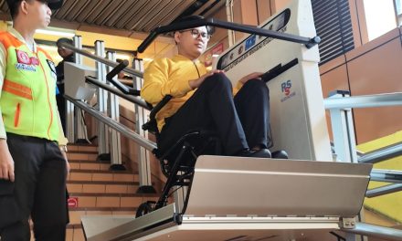 Stasiun Cikini Punya Lift Ke Peron Untuk Lansia Dan Disabilitas