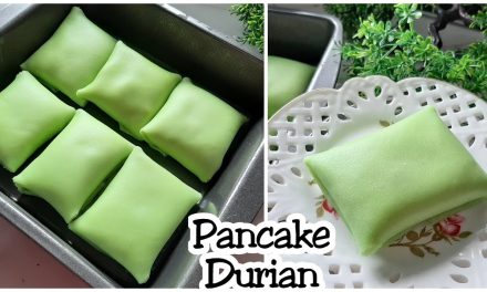 Pancake Durian, Bisa Langsung Di Makan Setelah Jadi!